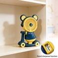 Cartoon Fan with Pencil Sharpener Portable Handheld USB Rechargeable ...