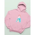 thumbnail image 3 of Manga Girl W Kimono Hoodie Women -Image by Shutterstock, Female Large, 3 of 4