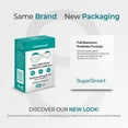 thumbnail image 6 of SuperSmart Full Spectrum Probiotic Formula 36 Billion CFU per Day (20-in-1 Complex) - with Lactobacillus Reuteri, Gasseri, Rhamnosus, Crispatus | Non-GMO & Gluten Free - 60 Vegetarian Capsules, 6 of 9