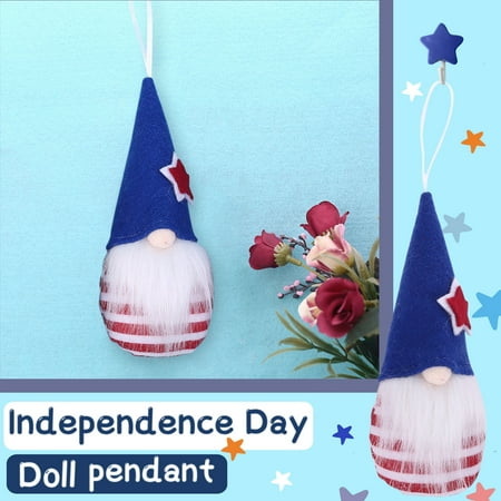 

AXXD Christmas Decorations Ornaments Independence Day Decorations Dwarf Doll Home Decoration Pendant Room Decor For Clearance