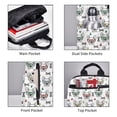 thumbnail image 3 of Fotbe Cute French Bulldog Mochila Ligera para Hombres y Mujeres - Duradera y Resistente al Agua, Ideal para Escuela, Trabajo, Viajes y Uso Diario, 3 of 7