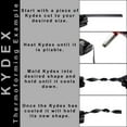 thumbnail image 3 of 2 Pack- BLACK KYDEX V (P1) PLASTIC SHEET .080" Thick 12" x 12" ^, 3 of 4