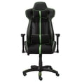 thumbnail image 1 of Gaming Chair, Black/Green, 1 of 9