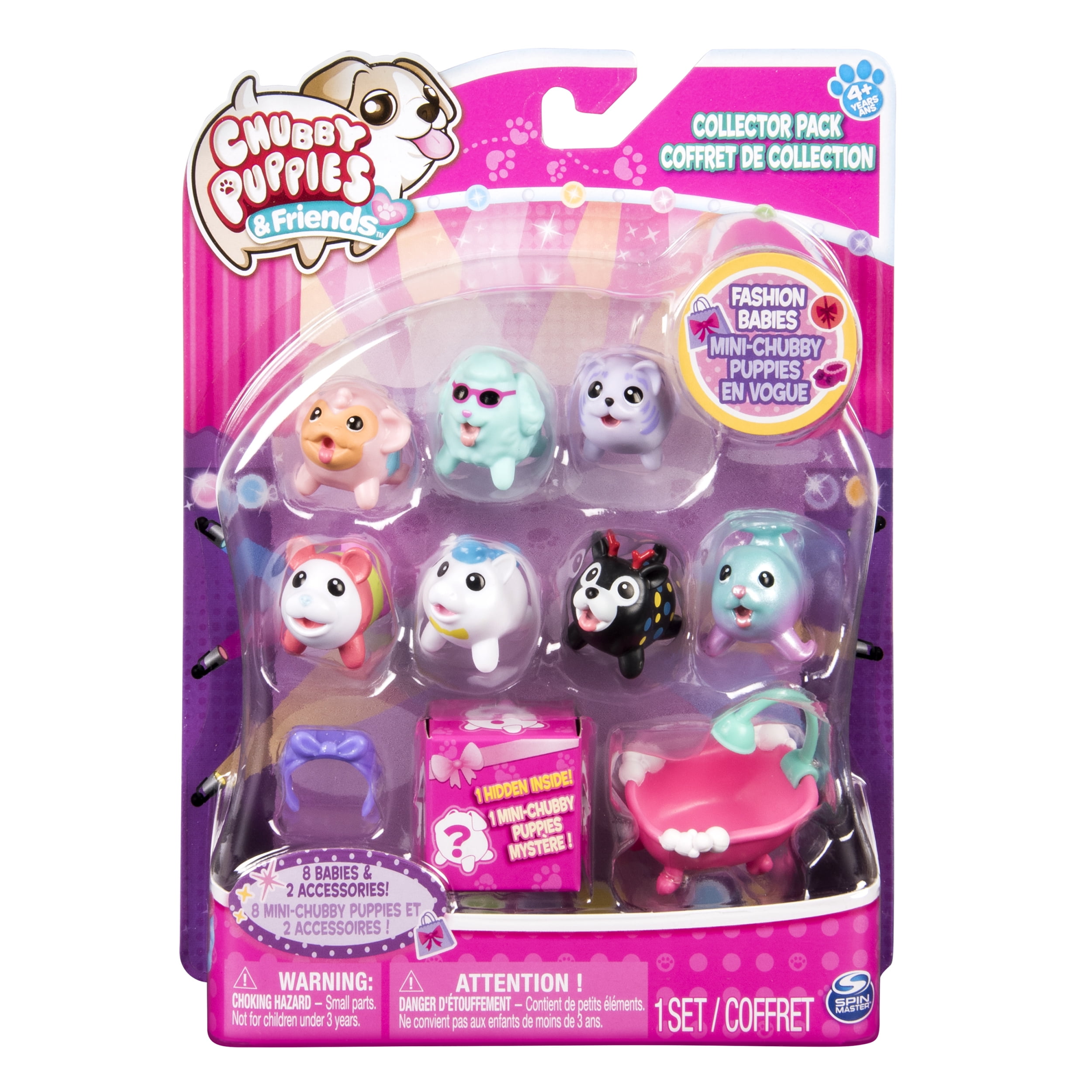 Fashion Babies Collector 10-Pack Spin Master 20095217 Chubby Puppies & Friends