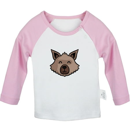 

I am a Carnivore Funny T shirt For Baby Newborn Babies Animal Wolf T-shirts Infant Tops 0-24M Kids Graphic Tees Clothing (Long Pink Raglan T-shirt 12-18 Months)