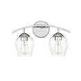 thumbnail image 2 of Trade Winds Hannah 2-Light Bathroom Vanity Light in Chrome, 2 of 5