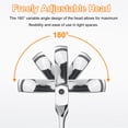 thumbnail image 5 of Flex-Head Ratcheting Combination Wrench 16mm Metric 72-Teeth CR-V Steel Polished Chromium Plating Open End Ratchet Spanner Gear for Fasteners Nut Bolt, 5 of 7