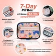 thumbnail image 4 of Made Easy Kit Pill Case - Weekly Medicine Organizer with Removable Seven-Day Vitamin & Supplement Box, 4 of 6