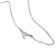 thumbnail image 1 of Qarigey Collar de letras inglesas para mujer, colgante informal para cuello de aleación de cobre para niñas, cadena Clavicular, joyería Ropa, zapatos y accesorios Miscelánea Plata letra D, 1 of 6