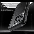 thumbnail image 4 of YWC-Case for iPhone 14 Pro 6.1-Inch Compatible with MagSafe, Heavy Duty Dual-Layer Rugged Protection, Shockproof Protective Tough Phone Magnetic Cover (Black), 4 of 4