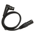 thumbnail image 1 of XLR Microphone Balanced Cable, XLR Male To Female Microphone Cable Lossless HiFi 3 Pin Connector 29.5in OFC Conductor Flexible  For Microphone, 1 of 8