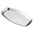 thumbnail image 1 of Bandeja De Toallas De Acero Inoxidable Bandeja De Servicio Té De Fruta s - Plata grande C, tal se describe C grande Baoblaze Bandeja de acero inoxidable, 1 of 8