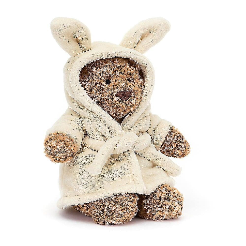 ぬいぐるみ  Bathrobe Bear soft toy 26cm Jelly* Stuffed Animal Toy Bartholomew Bear Bathrobe Medium - H26 X