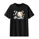 thumbnail image 4 of Camisas sexy de verano para mujer Blusa regular estampada con cuello redondo y manga corta OAVQHLG3B Store lin121212, 4 of 5