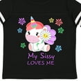 thumbnail image 4 of Inktastic My Sissy Loves Me- Cute Unicorn Boys or Girls Toddler T-Shirt, 4 of 5