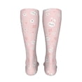 thumbnail image 6 of KLL Cute Bunny Print Cool Socks Men's Women's Crew Socks Funny Crazy Novelty Stockings, 6 of 8