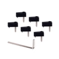 thumbnail image 3 of Tuerca de bloqueo de cadena Aleación de zinc Aleación de graves eléctricos sin cabeza Cuerdas profesionales Herramientas Reparación de instrumentos musicales de cuerda Accesorio Kearding OD010997-00, 3 of 7