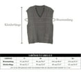 thumbnail image 5 of 1PCS sweater vest--grey, 5 of 5