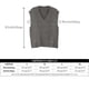 thumbnail image 5 of Suéter con cuello en V para mujer, sin mangas, suéter de punto de gran tamaño, camiseta sin mangas, 5 of 5