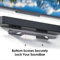 thumbnail image 5 of Soporte Universal para Barra de Sonido de Pared con Capacidad para Hasta 13.6 Kg. Soporte para Altavoz de Audio. Estante para Barra de Sonido de Pared., 5 of 5
