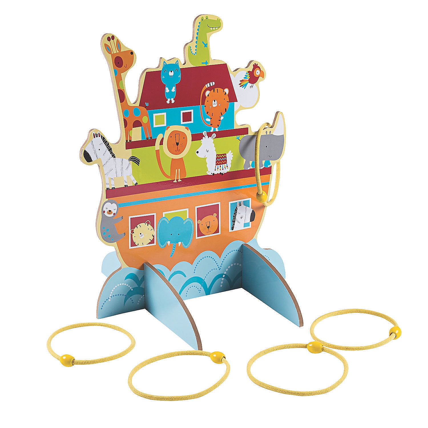 Noah'S Ark Ring Toss Game - Party Favors - 6 Pieces - Walmart.com