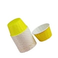 thumbnail image 1 of Tazas de helado Monstrate 50 Uds 200ml tazones de postre amarillo, 1 of 6