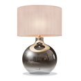 thumbnail image 3 of Henn&amp;Hart TL0009 Round Ombre Lamp One Size Silver, 3 of 11