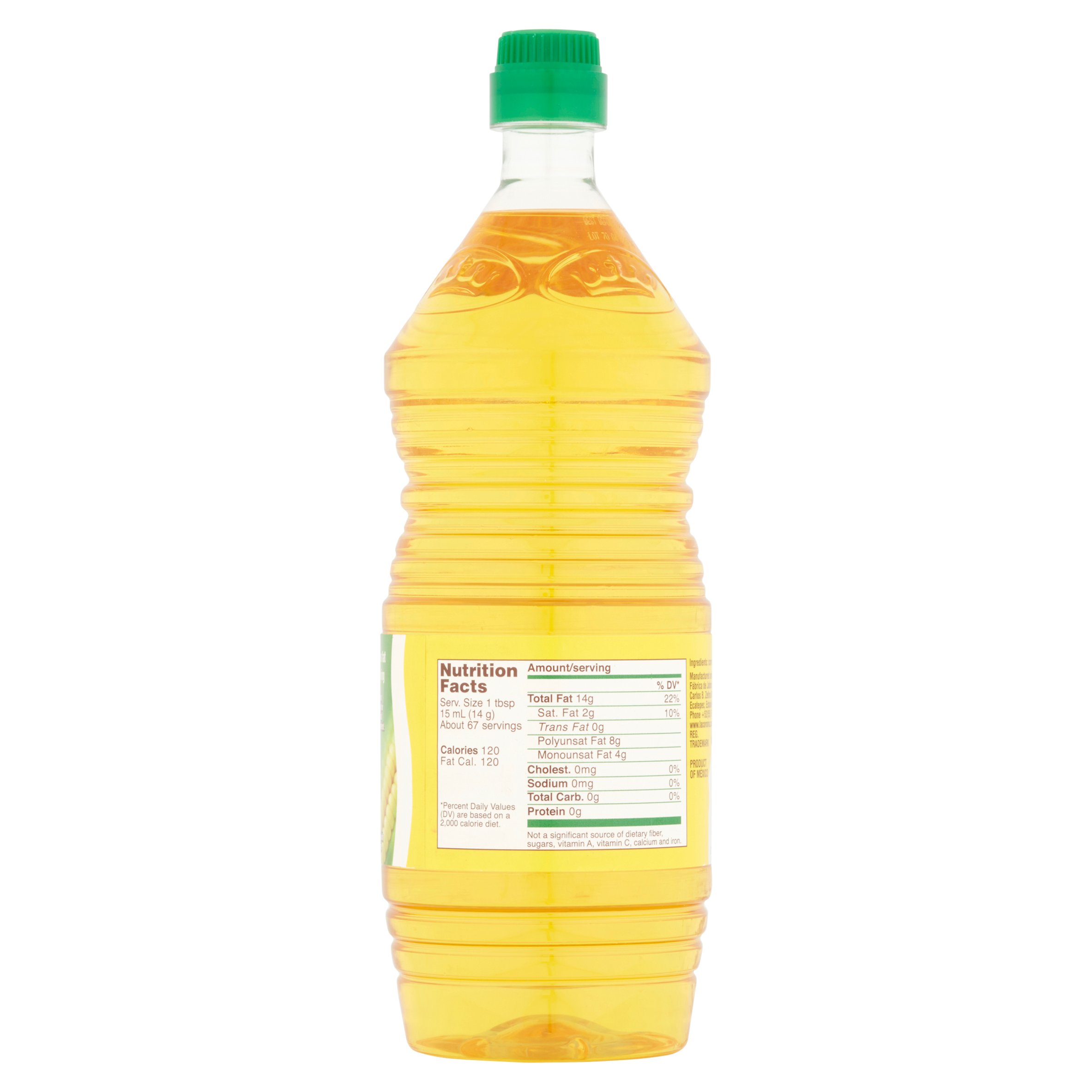 1-2-3 Pure Corn Oil, 33.8 fl oz - Walmart.com