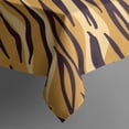 thumbnail image 2 of Leopard Print Square Tablecloth 60x60in(152x152cm) – Waterproof Polyester Printed Table Cover, Wrinkle Resistant & Washable for Kitchen Dining Picnic Party Decor, 2 of 6