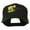 Black, variant on USA State Oregon Flowers Embroidered Low Profile Cap - Red OSFM