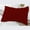 Blood Red, variant on BedDecor 100% Egyptian Cotton 600TC 2PC Pinch Pillow Sham Solid Gold Standard