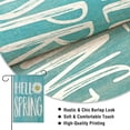 thumbnail image 3 of Hello Spring Daisy Flower Small Decorative Garden Flag, Teal Farmhouse Yard Lawn Outside Decor, Seasonal Rustic Burlap Outdoor Home Decoration Double Sided 12.5 x 18, 3 of 6