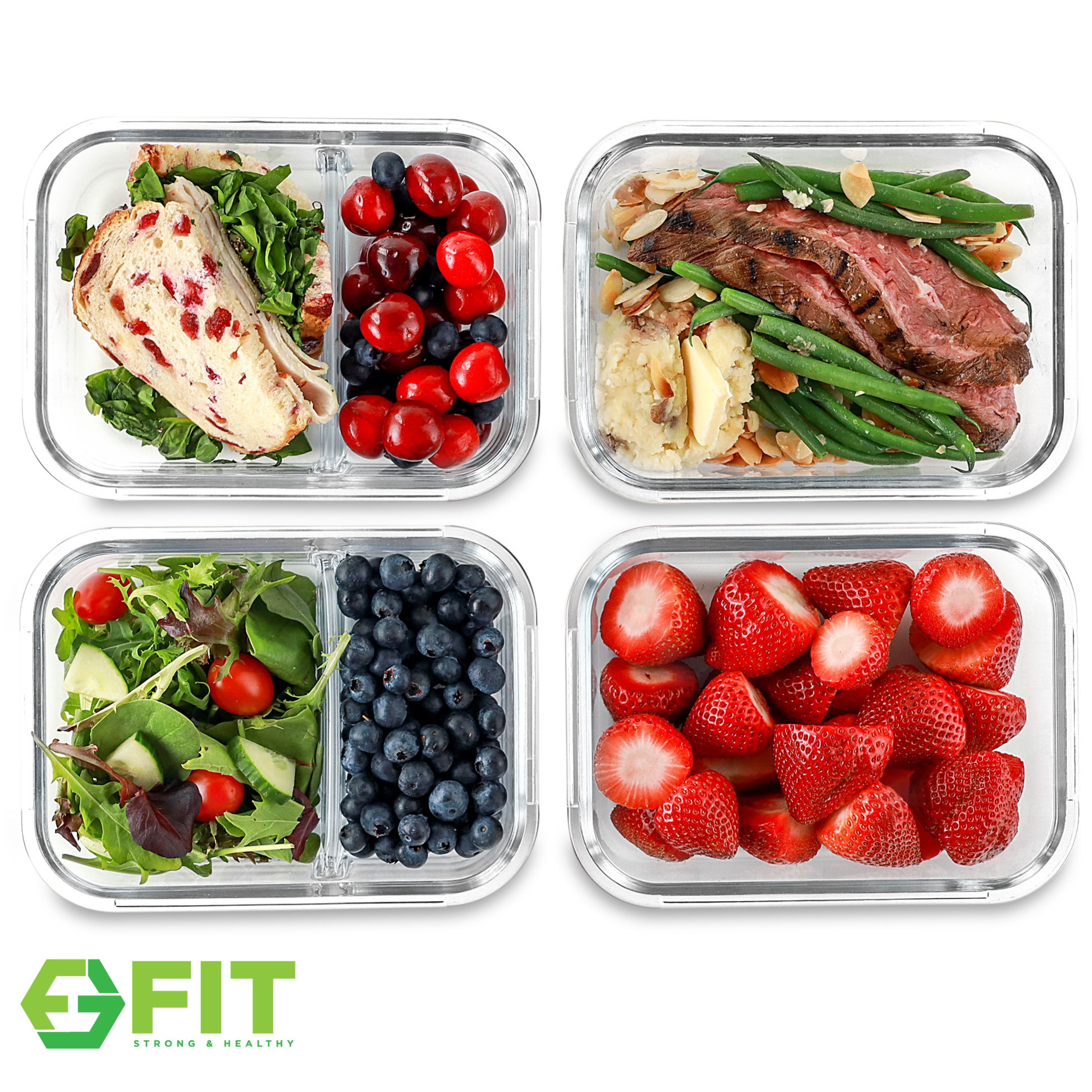 Glass Meal Prep Containers — Eatwell101