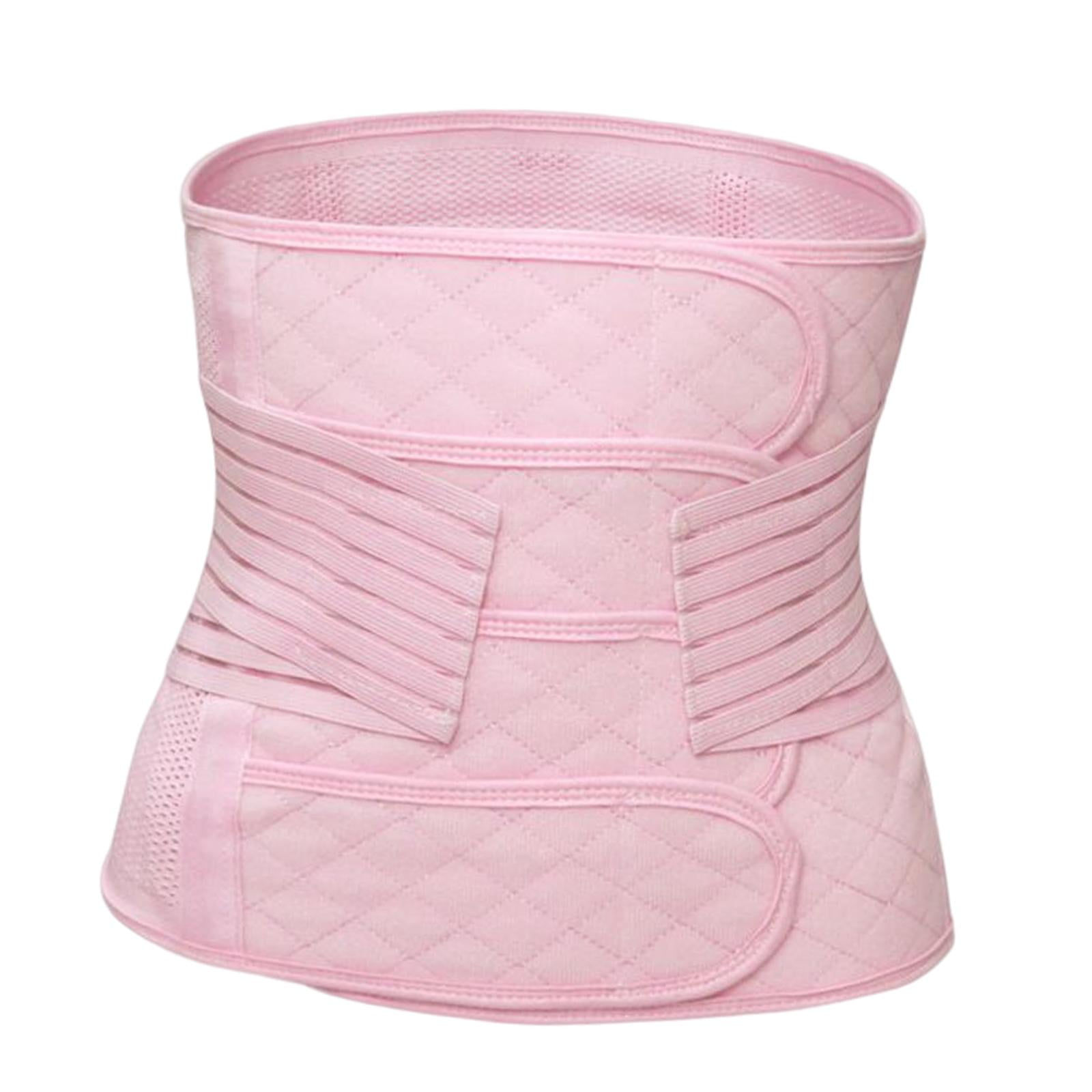 lionlar Abdominal Binder Shaper Postpartum Tummy Tuck Belt for Navel Waist Pink Walmart
