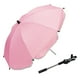 thumbnail image 1 of Sombrilla universal para cochecito de bebé, para niños, resistente al viento, al sol y a la lluvia. Rosa, 1 of 4