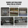 thumbnail image 6 of VEVOR Aluminum Dunnage Rack, 48” x 14” Commercial Food Floor Rack, 8” Off the Floor, 1000 lbs Capacity All-Welded Aluminum Storage Rack, for Storage in Restaurants, Kitchens, Garages and Vehicles, 6 of 9