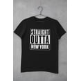 thumbnail image 5 of Old Glory Mens Straight Outta New York Short Sleeve Graphic T Shirt, 5 of 6