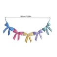 thumbnail image 3 of Velvet Bow String, Holiday Decoration With Intricate Design, for Home Party and Festive Centerpiece, Multi-color, 3 of 9