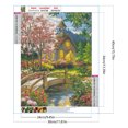 thumbnail image 2 of Pintura de diamante 5D DIY Taladro redondo completo Vista de la iglesia Kit Decoración para el hogar (NH3796), 2 of 9