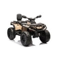 thumbnail image 2 of Licensed 24V Can Am Outlander Kids Ride on ATV, Rubber Tires, Leather Seat, 2 of 5