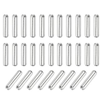 Uxcell Slotted Spring Pin – 5mm X 35mm, Plain Finish, 65Mn Steel, 50-Pack For Shafts & Machinery