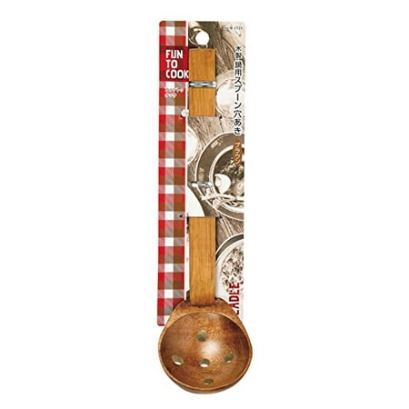 

Perforated spoon Brown Total length 23 x Width 5.8 x Height 5.8 cm Fantu Cook for wooden pot B-1725