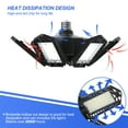 thumbnail image 6 of 3 Pack LED Garage Lights, 200W Hight Bright Light Fixture with 6+1 Deformable Panels, 20000LM Garage Ceiling Lighting for Garage Basement Workshop, 6 of 8