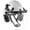 White, variant on GREEN DEVIL Chainsaw Helmet with Face Shield and Ear Muffs  3‑in‑1 Forestry Helmet System  Hard Hat for Logging Arborist Construction