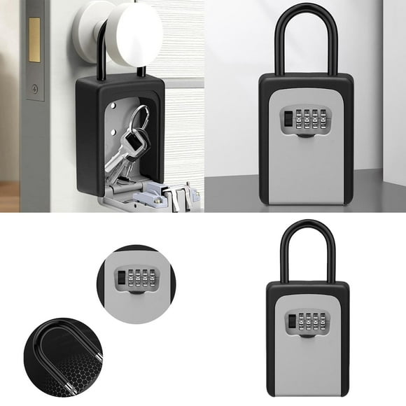 Boreal Craft Wall Mounted Password Key Password With Password Lock Key Key Storage Wall Mounted Doorstop 5 Door Stop Tile Mat Cute Door Stopper Wall Door Stopper Wall Clear Small Carpet Shim Matches