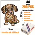 thumbnail image 4 of Brown Dog Irregular Wood Puzzle With Wooden Box, 4 of 4
