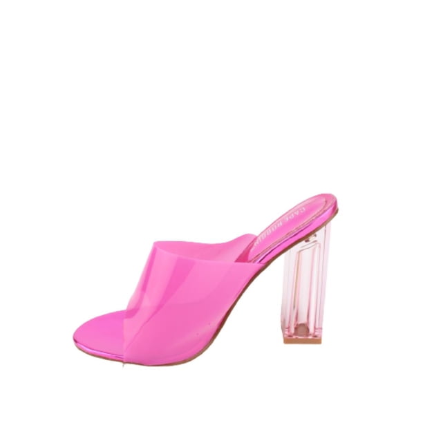 Zapatilla Sandalia de Tacon Casual para Dama Hanna MX Fusion Pink