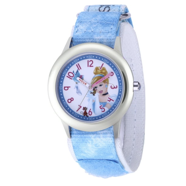 Disney Disney Princess Cinderella Girls' Stainless Steel Watch, 1