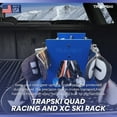 thumbnail image 2 of TRAPSKI QUAD Racing and XC Ski Rack, 2 of 11