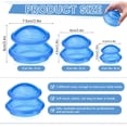 thumbnail image 2 of 6PCS Massage Cups, Cupping Set 3 Sizes, Blue Massage Cups for Cupping Therapy, Cupping without Fire, Suction Cups for Body, Massage Tools, Practical Presents (Blue), 2 of 7
